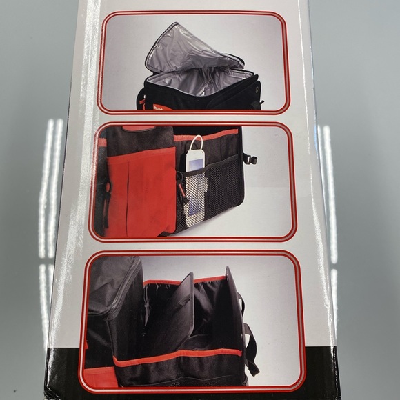 RUBBERMAID Cargo Cooler Organizer Folding Collapsible - Picture 4 of 4